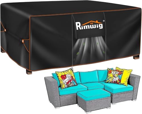 Patio Furniture Set Cover Outdoor Waterproof by Rimwig