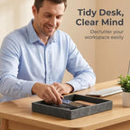 Hard-Sided Valet Tray, Desktop Organizer - Image 5