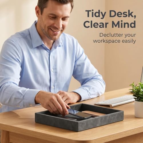 Hard-Sided Valet Tray, Desktop Organizer - Image 5