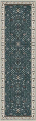 Hazo Haus Dark Green Kitchen Rug 10 ft Long - Image 2