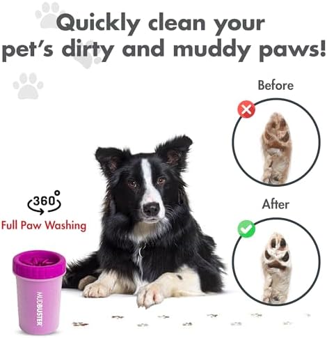 Dexas MudBuster Medium Dog Paw Cleaner, Fits 1.5"-2.5" Wide Paws, Gentle - Image 4