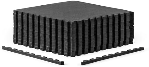 CAP Puzzle Exercise Mats | 1/2” Thick EVA Interlocking Foam Tiles by CAP