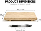 Travertine Pedestal Decorative Tray 13.8 x 6.7 in - Image 4