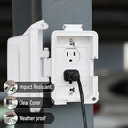 Bates Choice Weatherproof Electrical Outlet Cover, 120 Volts AC, Compatible - Image 6