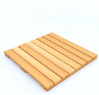 Maximo Garapa Hardwood Deck Tiles, Interlocking Patio Tiles, Outdoor Flooring - Image 2