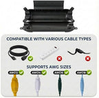Yojoe 10 Pack Compact Outdoor Extension Cord Cover Waterproof Electrical Safety - Image 2