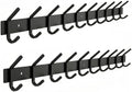 Coat Rack Wall Mount – 30 Inch Stainless Steel Hook Rail by SAYONEYES