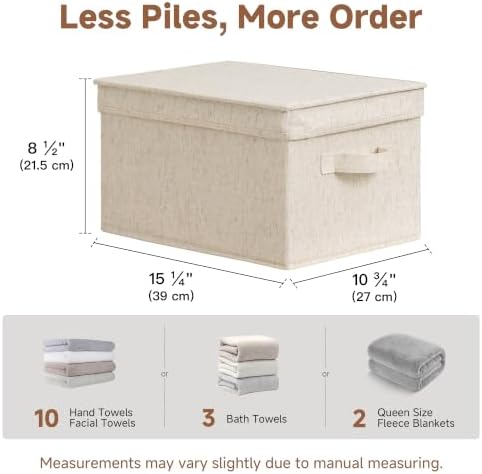 StorageWorks Fabric Storage Bins, Storage Basket - Image 5