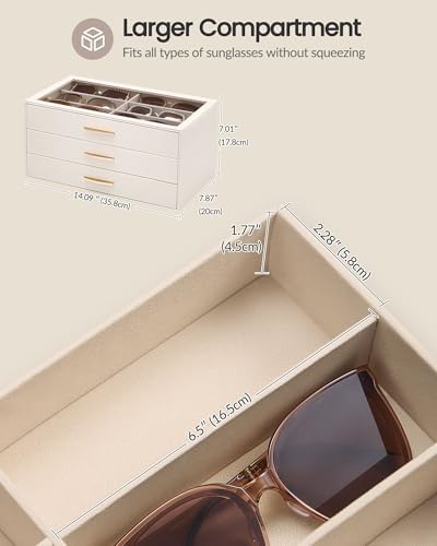 Lolalet Enlarged Sunglasses Organizer - Image 5