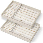 VLANDO Stackable Jewelry Tray, Drawer Organizer by VLANDO
