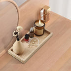 Real Natural Small Travertine Tray - Image 7
