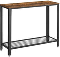 VASAGLE Console Table, 2-Tier Entryway Table by VASAGLEbySONGMICSHOME