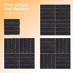 ASTEROUTDOOR Interlocking Deck Tiles Plastic Waterproof Outdoor Flooring 12" x - Image 6