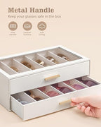 Lolalet Sunglasses Storage Box for Women - Image 5