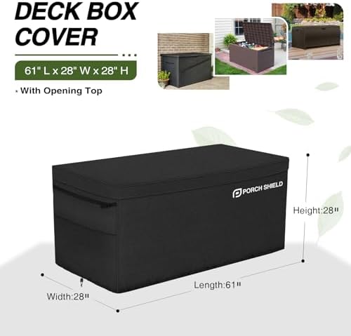 Porch Shield Patio Deck Box Cover - Image 2
