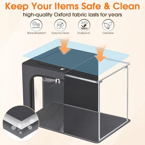 6 Pack Clothes Storage Bins - Image 4