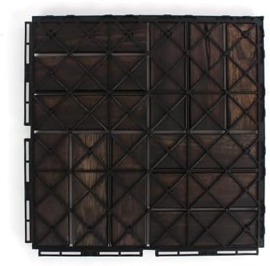 Acacia Deck Tiles Interlocking Outdoor Flooring - Image 6
