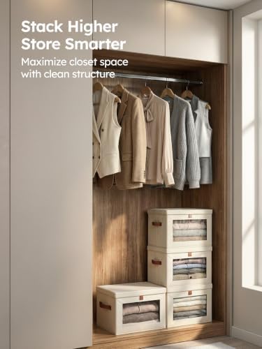 Homsorout Medium Fabric Storage bins - Image 4