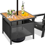 LZRS Adirondack Square Outdoor Side Table - Image 4