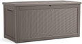 321 Gal Outdoor Storage Box Lockable Waterproof Deck Boxes by ASKPASS