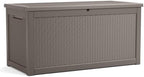 321 Gal Outdoor Storage Box Lockable Waterproof Deck Boxes by ASKPASS