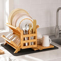 Greenual Bamboo Dish Drying Rack by Greenual