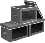Homsorout Storage Bins with Lids by Homsorout