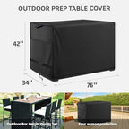 Outdoor Bar Height Dining Set Cover Suitable - Image 2