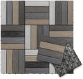 NewTechWood UltraShield Naturale 1 ft. x 1 ft. Composite Deck Tiles by NewTechWood
