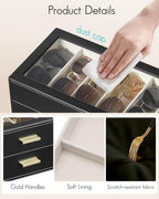 VLANDO 18-Slot Sunglasses Organizer Case - Image 3