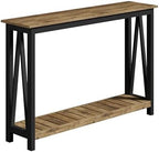 ChooChoo Farmhouse Console Table, Narrow Sofa Table - Image 3