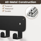pickpiff Key Holder Wall Mount, Adhesive Key Rack - Image 5