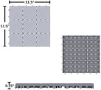 Pure Garden 12-Pack Polypropylene Interlocking Patio Deck Tiles - Image 6