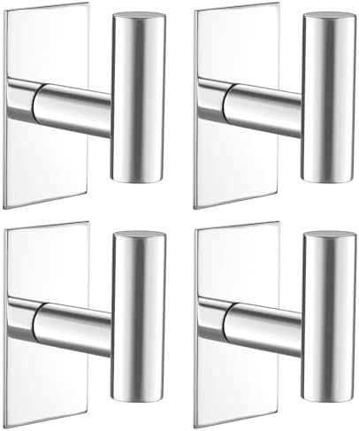 VAEHOLD Wall Towel Hooks, Heavy Duty Sticky Holder Waterproof Towel Hooks by VAEHOLD