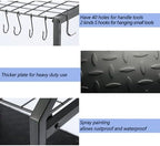 UU-Major Garden Tool Organizer for Garage Corner, Free Standing Yard Tools Rack - Image 4