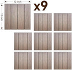 9 PCS WPC Rosewood Decking Tiles – Durable, Waterproof, Interlocking Outdoor - Image 2