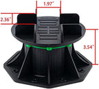 8Pack Adjustable Plastic Pedestal Paver, Floor Slate Support Floor Lift - Image 3