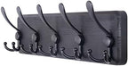 SKOLOO Rustic Wall Mounted Coat Rack: 16" Stud Spacing, Pine Real Wood Plank by SKOLOO