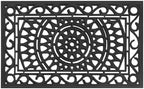 Sunburst Rubber Doormat by Unknown