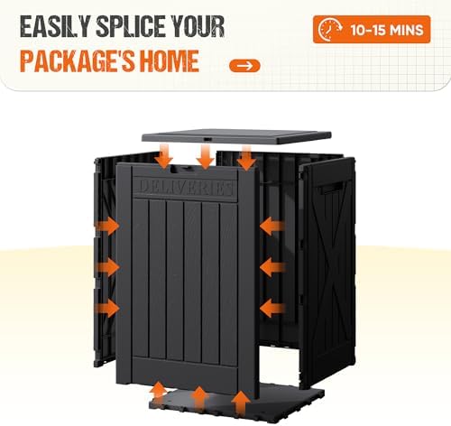 Flamaker 50 Gallon Deck Box, Package Delivery Storage Box - Image 3