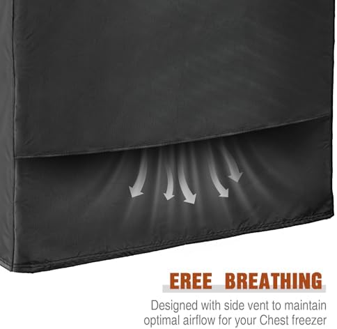 10.0 Cu.Ft Chest Freezer Cover for Outside - Image 5