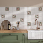 Mosaic Porcelain Tile Green Terracotta 6x6 Matte 19-Pack - Image 3