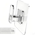 DELITON Clear Cute Storage Hooks, 10 Packs, Adhesion by DELITON