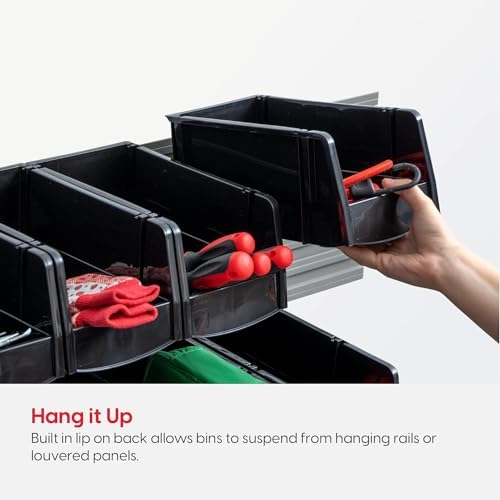 IRIS USA 12-Pack, Small Stackable Storage Bins - Image 2