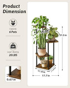 GENTINGBRO Corner Plant Stand Indoor Tall Plant Stand - Image 4