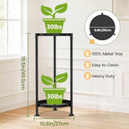 LASZOLA Plant Stand Indoor Tall Corner - Image 2