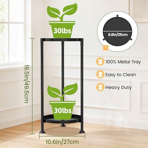 LASZOLA Plant Stand Indoor Tall Corner - Image 2