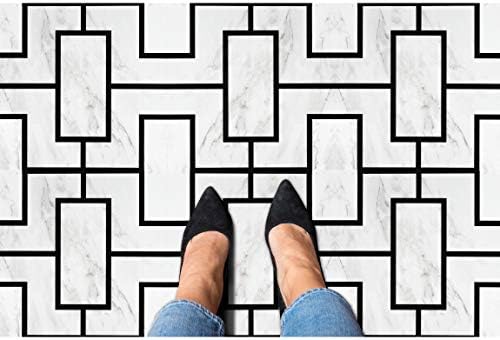 Retro 12 x 12 in Self Adhesive Vinyl Floor Tile, 10 Tiles/10 sq. - Image 3