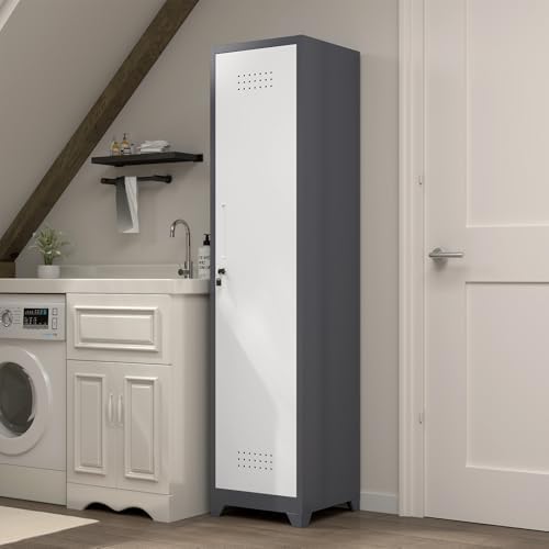 65" H Broom Closet Storage Cabinets, Utility Cabinet - Image 2