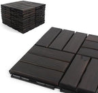 Acacia Deck Tiles Interlocking Outdoor Flooring - Image 2